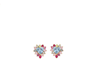 Orecchini Cuori Milano Donna in Argento 25126747